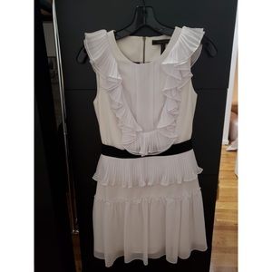 BCBG Maxazria white dress size 0